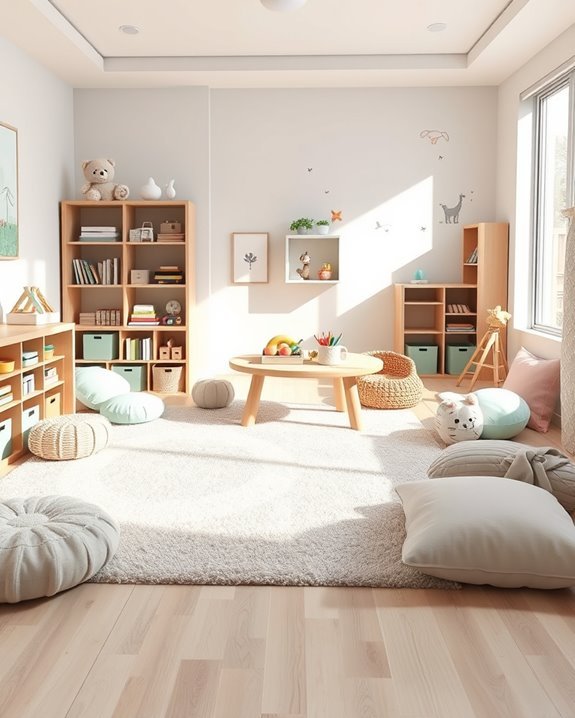collaborative creative play area