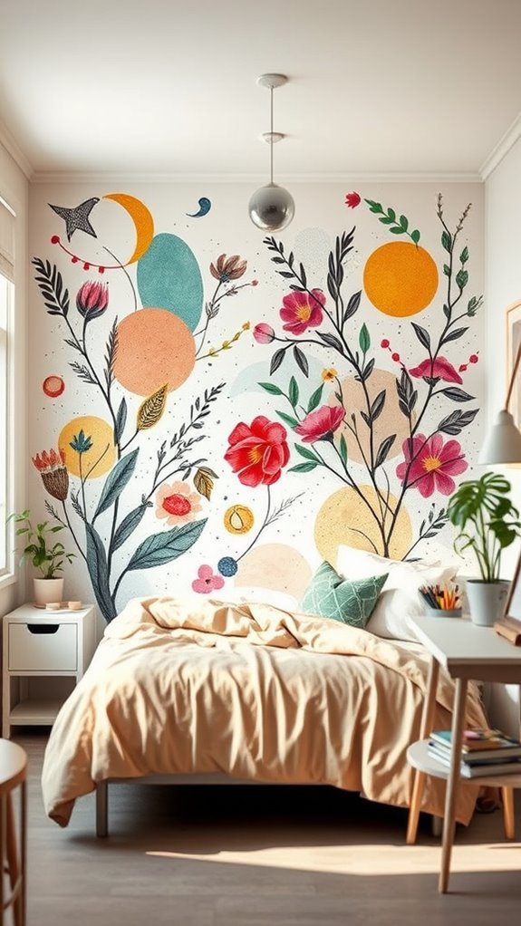 collaborative mural painting project