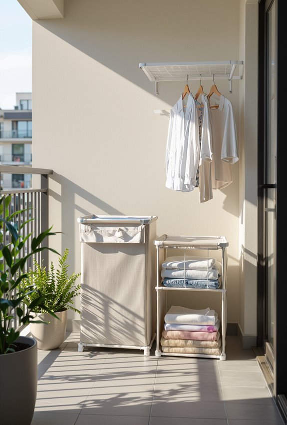 collapsible breathable folding laundry hampers