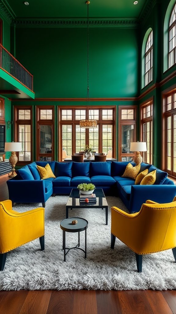 color blocking for visual appeal