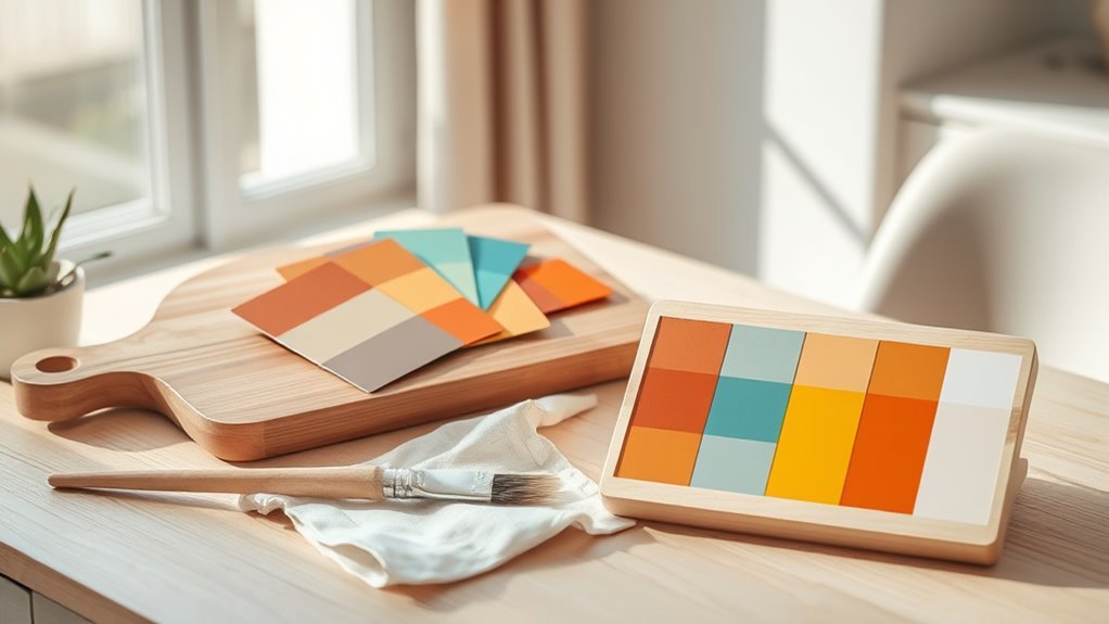 color selection and mixing