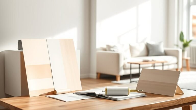 color testing and lighting