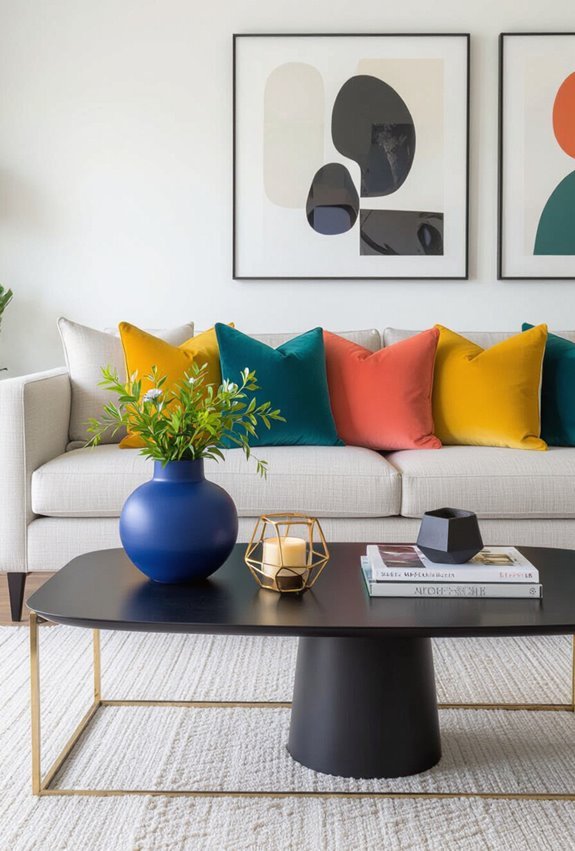 colorful accessories for modernizing