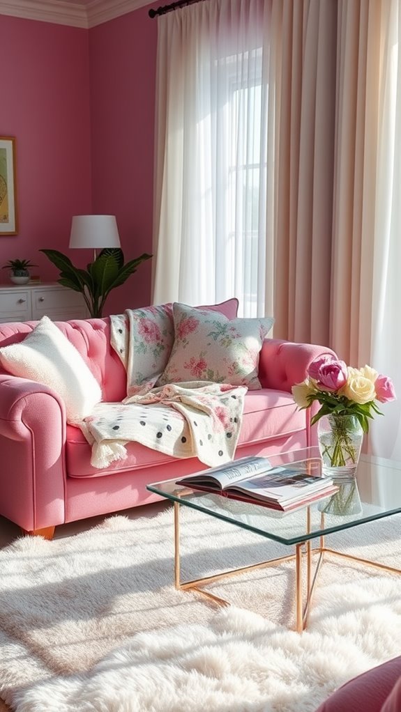 colorful and cozy coverings