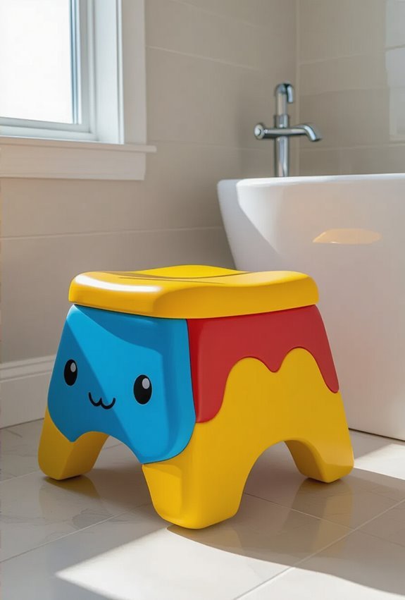 colorful animal shaped step stools