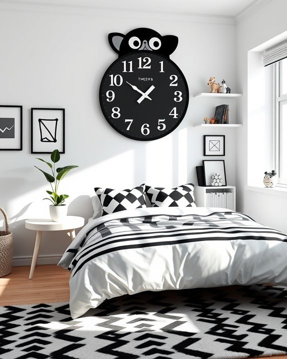 colorful clocks for kids