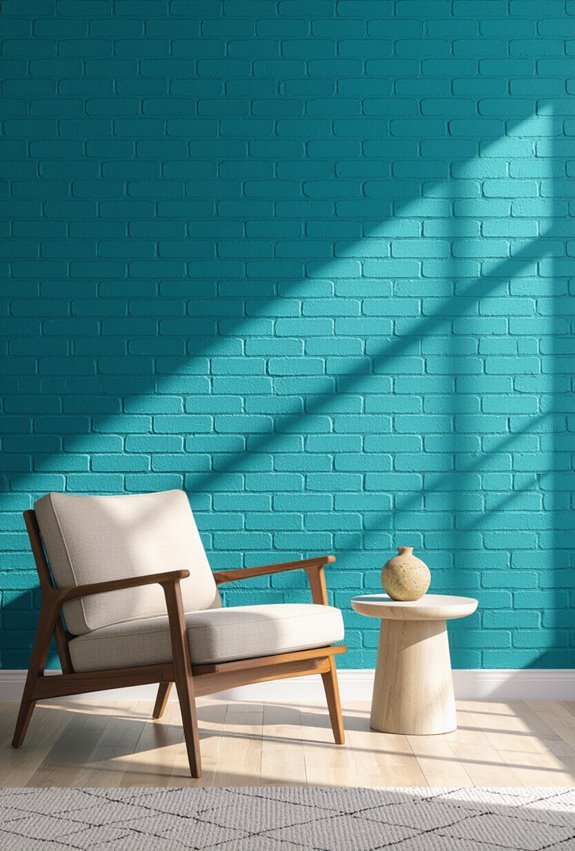 colorful durable painted brick