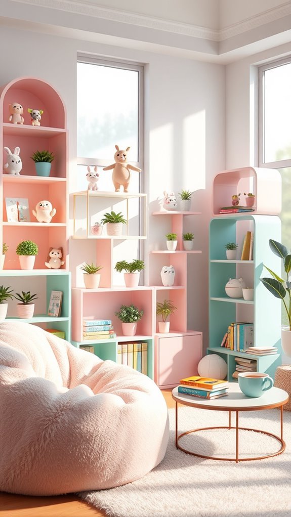 colorful functional storage solutions