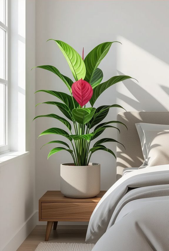 colorful hardy low maintenance houseplant