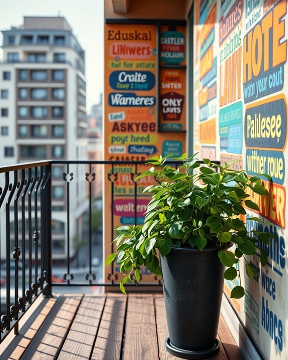 colorful inspirational wall quotes