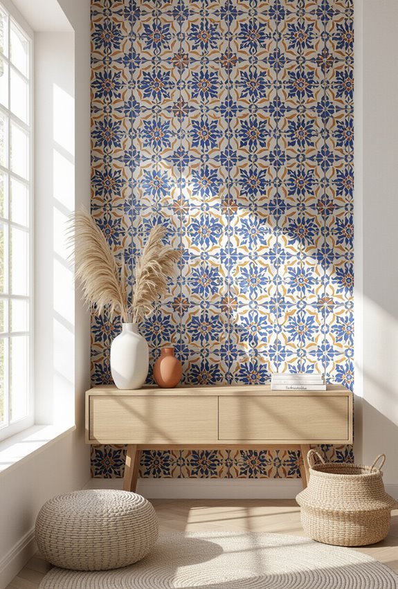 colorful moroccan zellige tile motifs