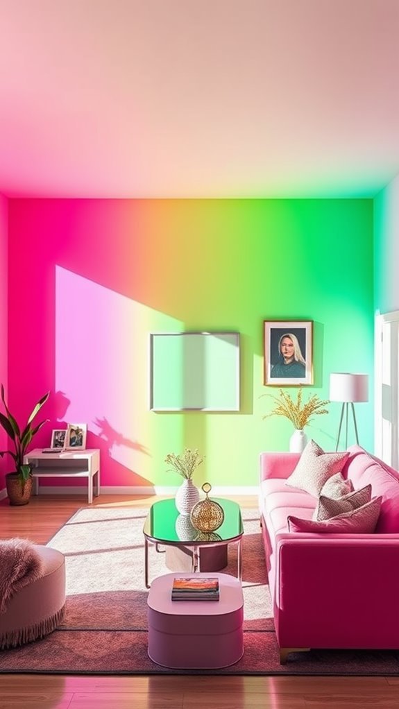 colorful multi layered application