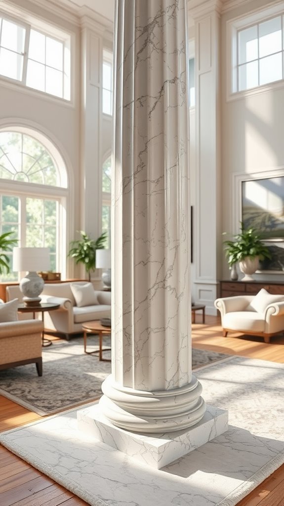 columns as design elements