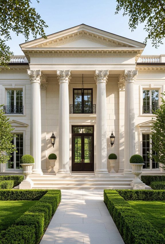 columns symmetry timeless elegance