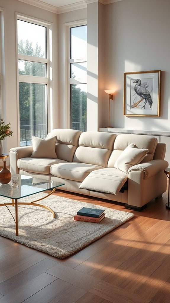 comfortable and stylish relaxation