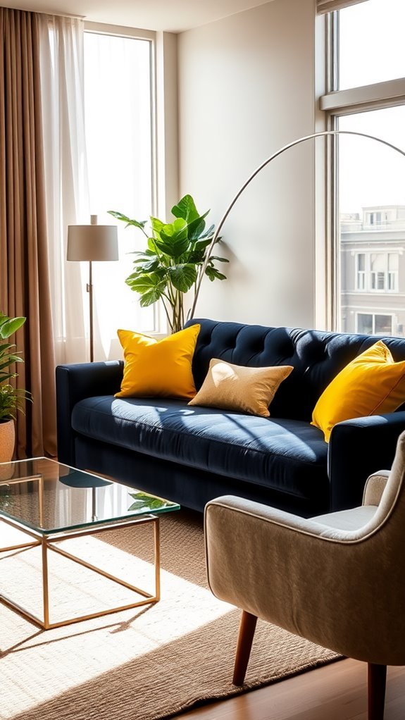 comfortable and welcoming layout
