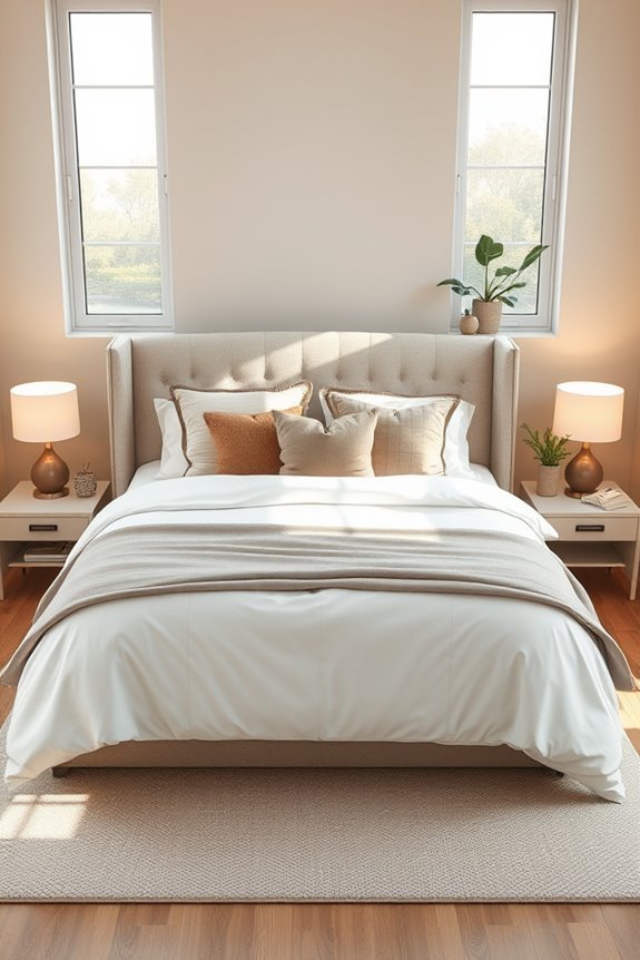 comfortable coordinated bedding choices