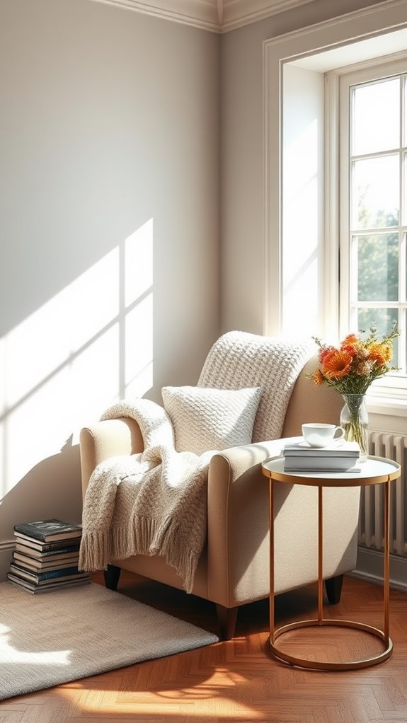 comfortable corners for reading