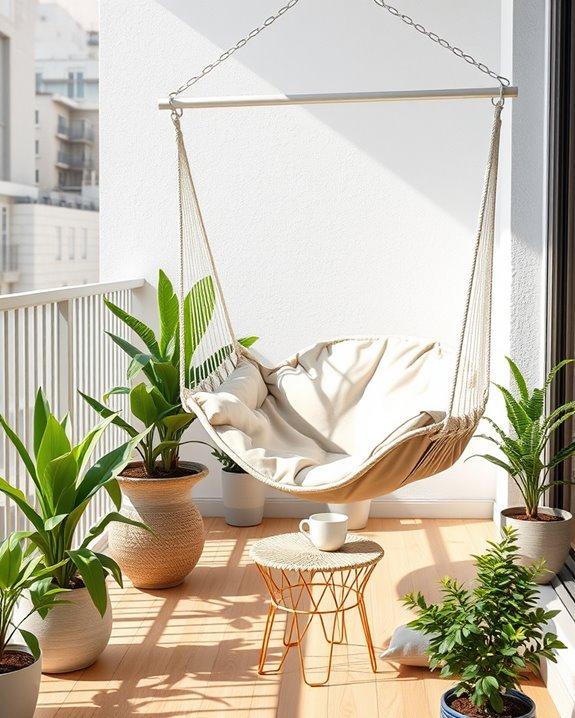 comfortable outdoor swing chairs
