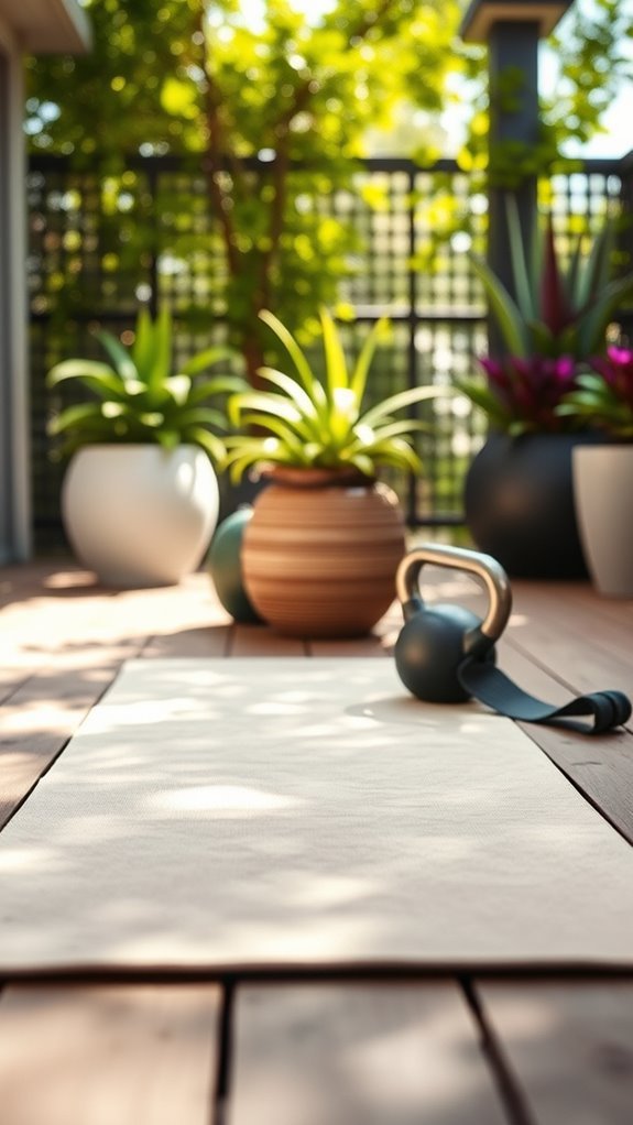 comfortable outdoor workout essentials