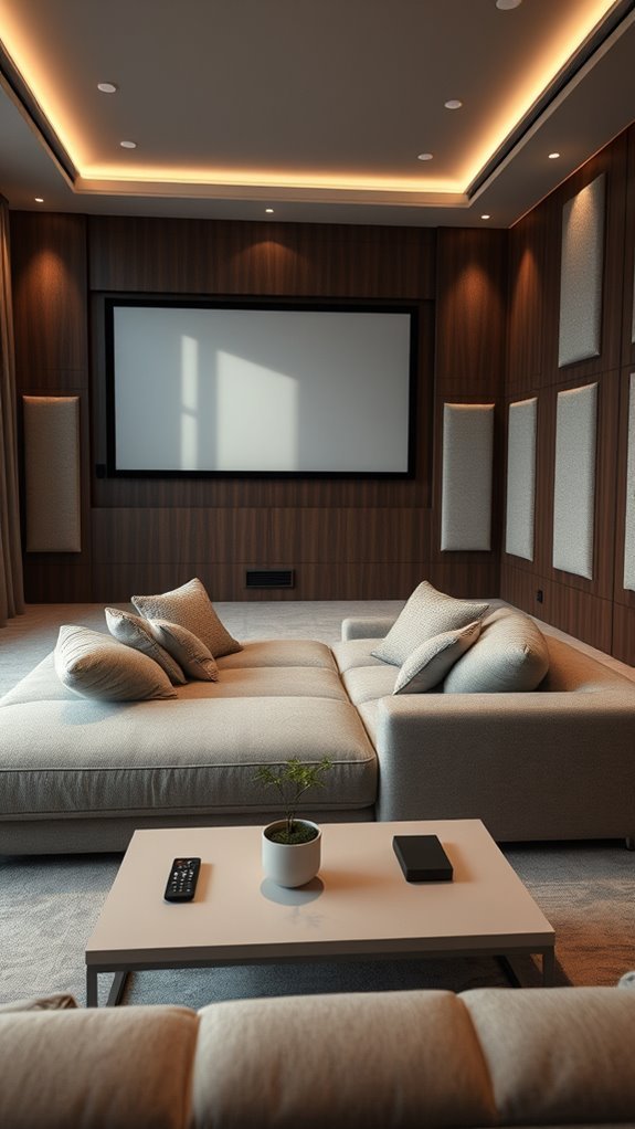 comfortable seating and acoustics