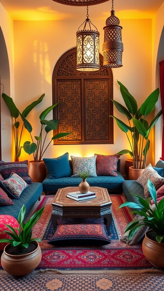comfortable seating for relaxation