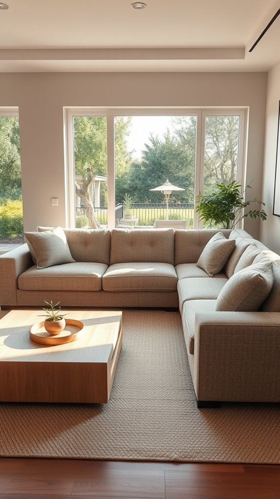comfortable stylish l shaped couches