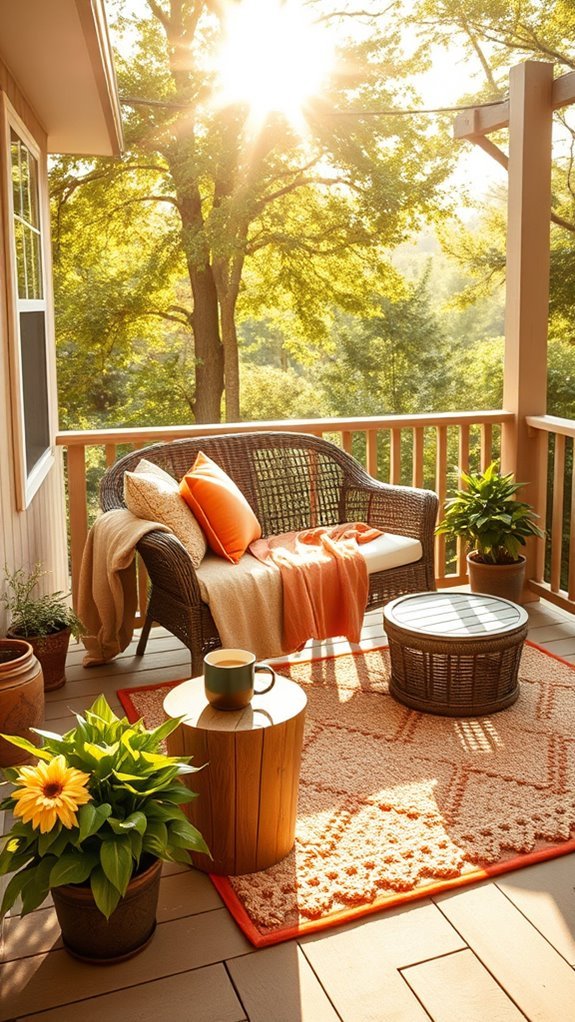 comfortable stylish outdoor rugs