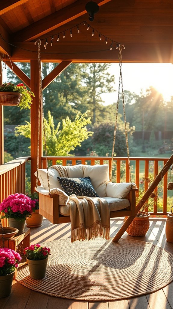 comfortable stylish swing chairs