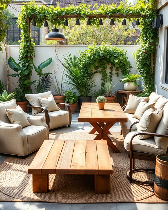 comfortable weather resistant seating options