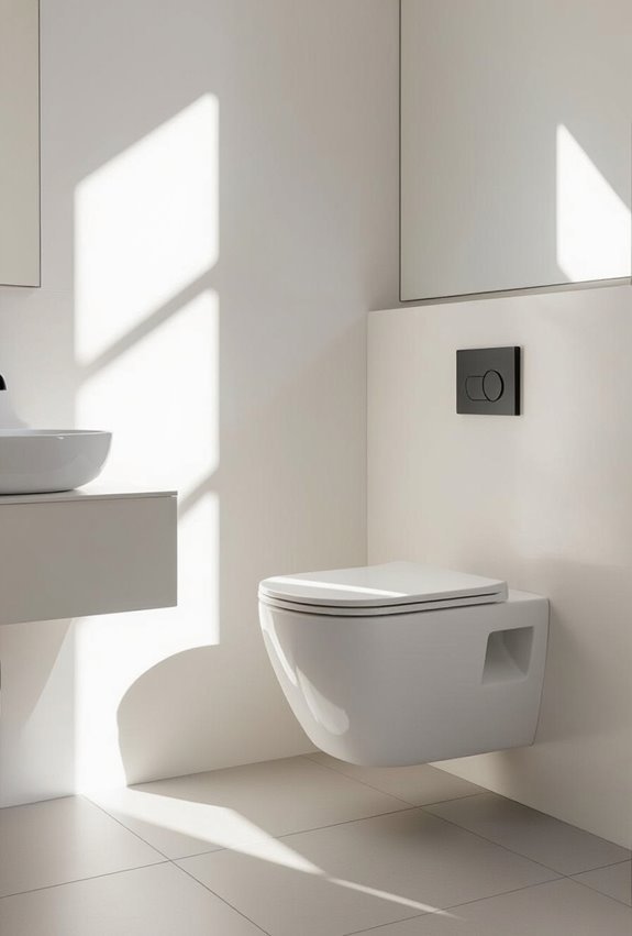 compact bauhaus inspired toilet efficiency