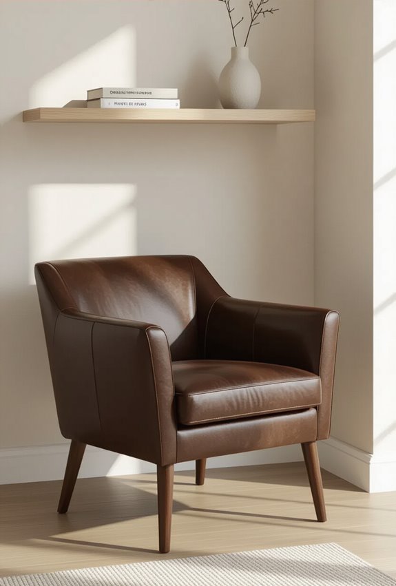 compact durable faux leather chairs