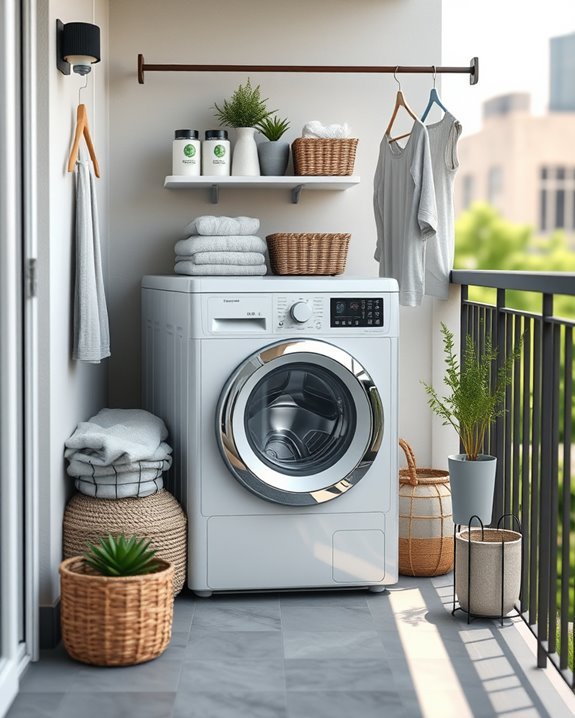compact efficient laundry solution