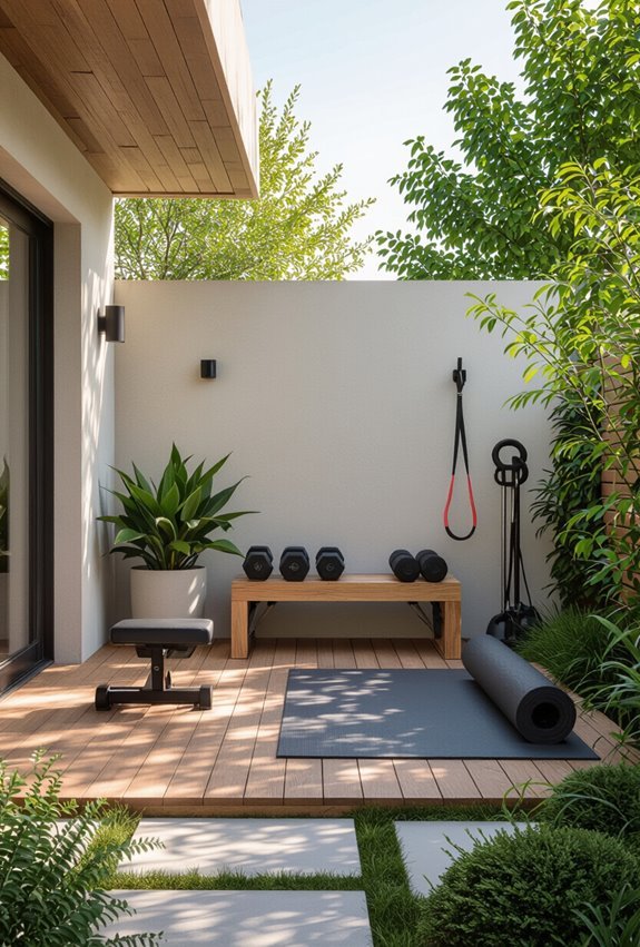 compact gear for patios
