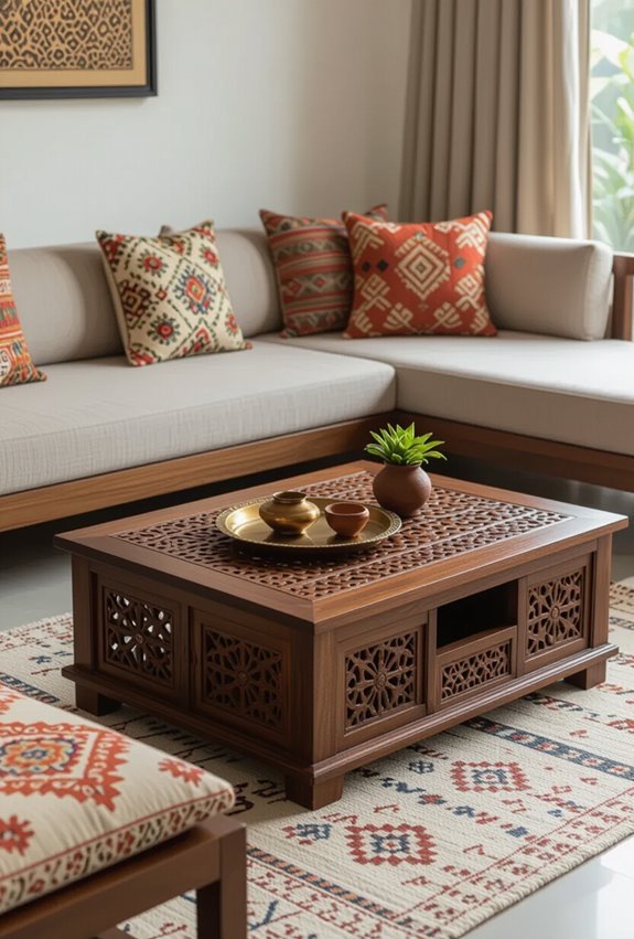 compact indian coffee tables