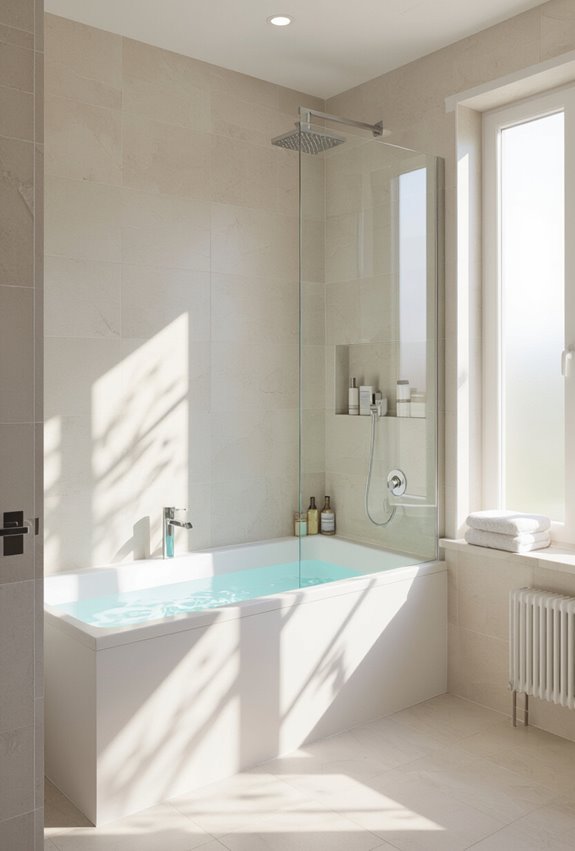 compact soaking tubs or wetrooms
