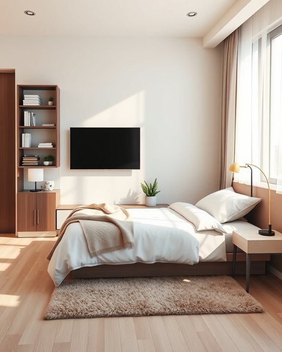 compact tvs for bedrooms
