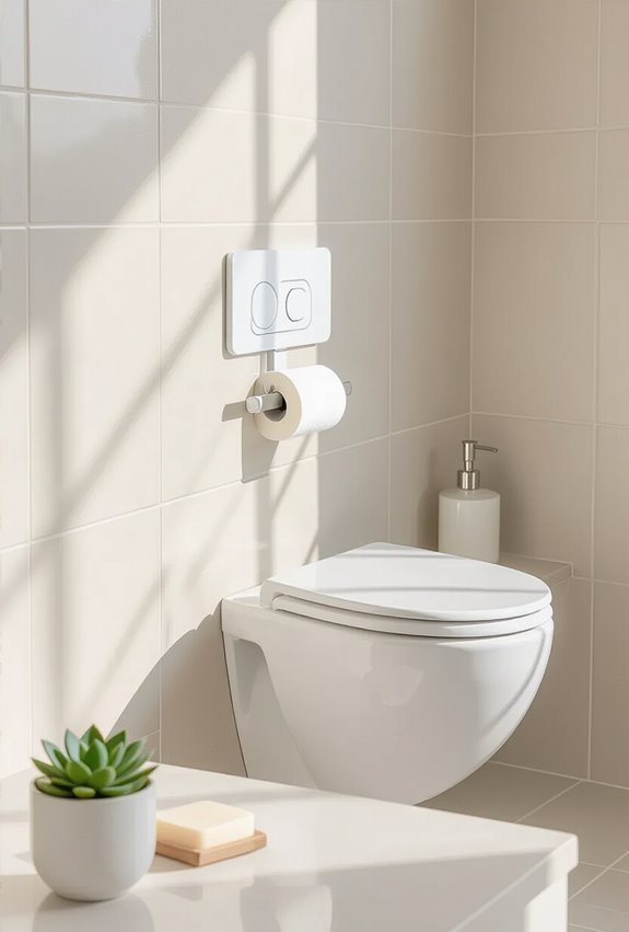 compact wall mounted toilet dispensers