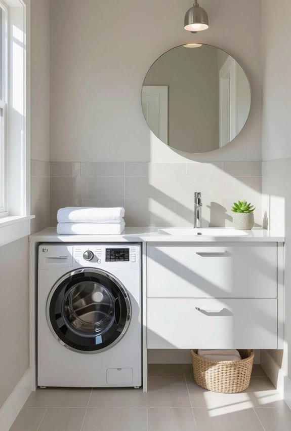 compact washer and dryingrack