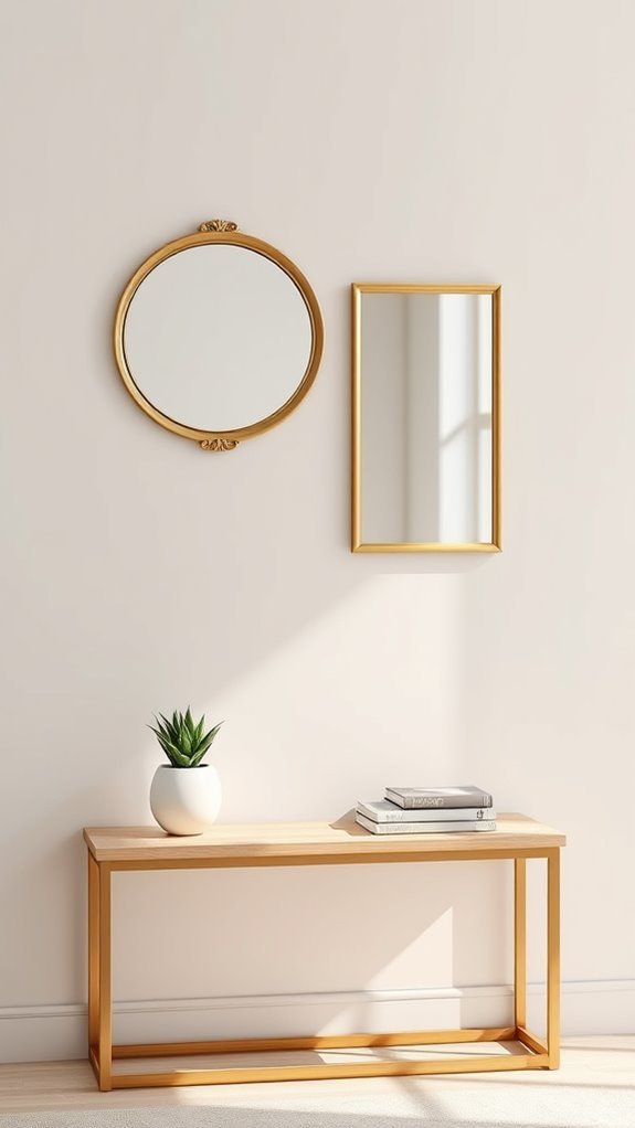 complementary framed mirror pairing