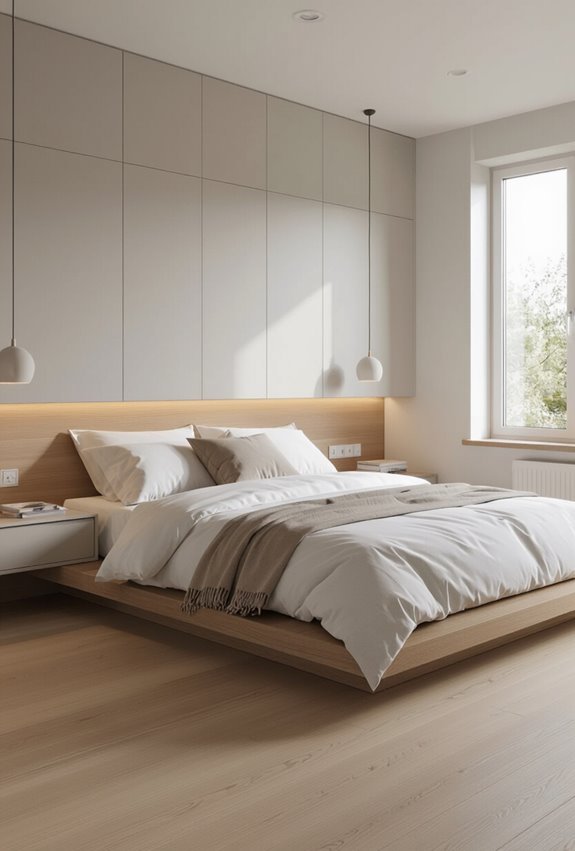 concealed built in laundry storage