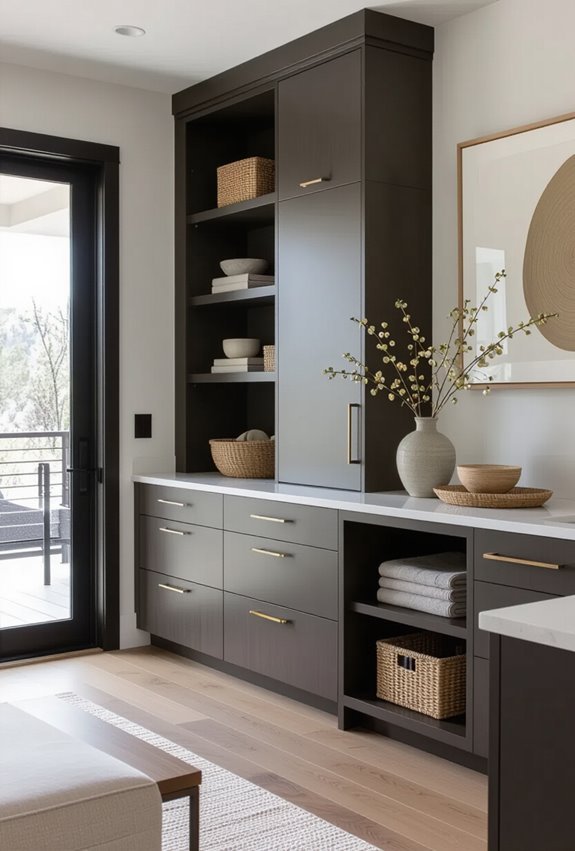 concealed built in storage solutions
