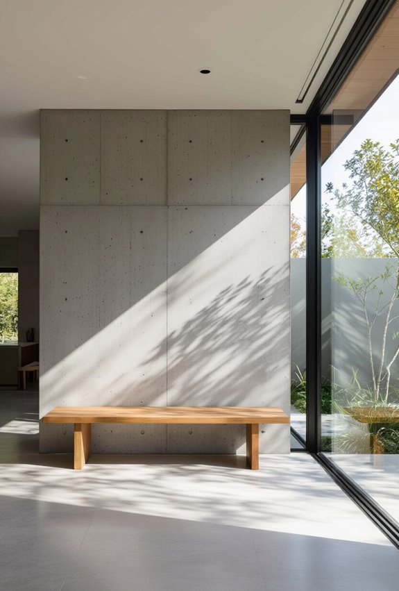 concrete and glass harmony