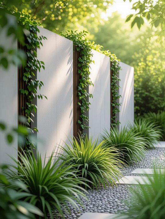 concrete and natural elements