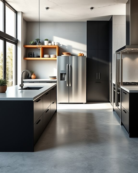 concrete kitchen storage solutions