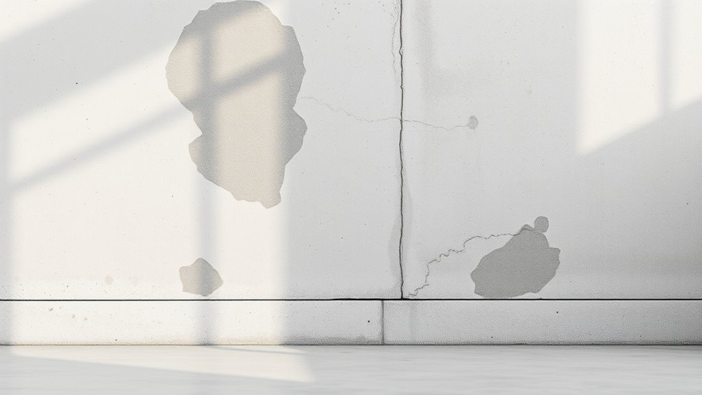 concrete must be dry