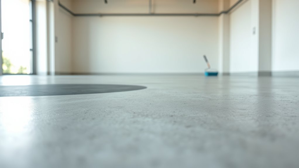 concrete paint drying guide