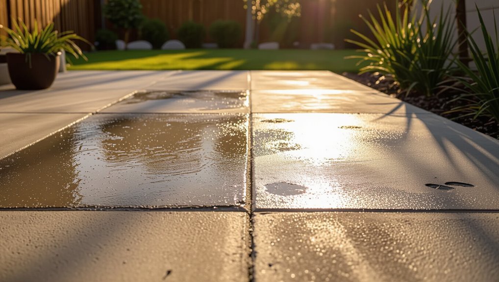 concrete paint drying time