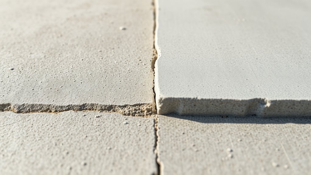 concrete porosity influences adhesion