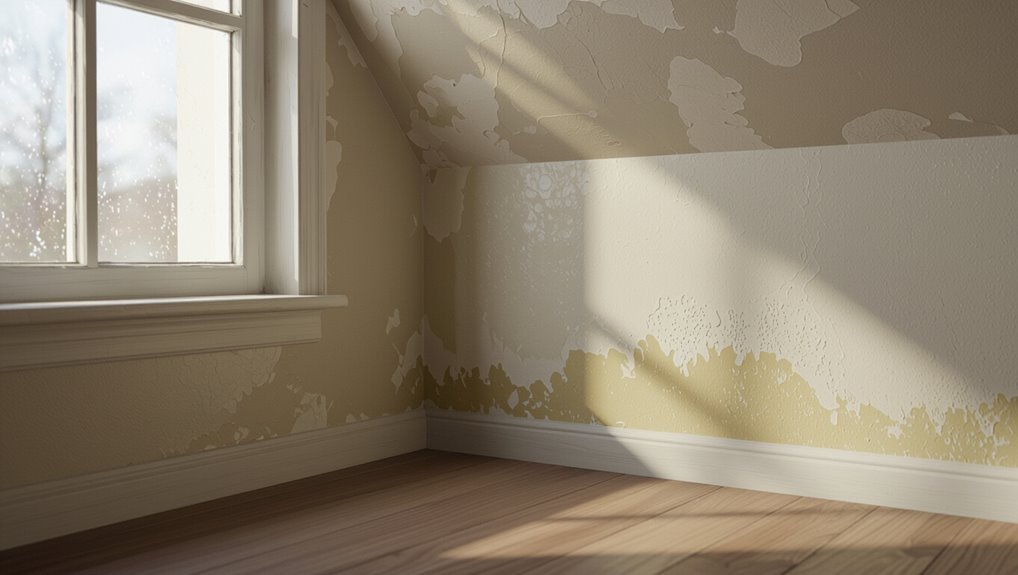 condensation causes indoor damage